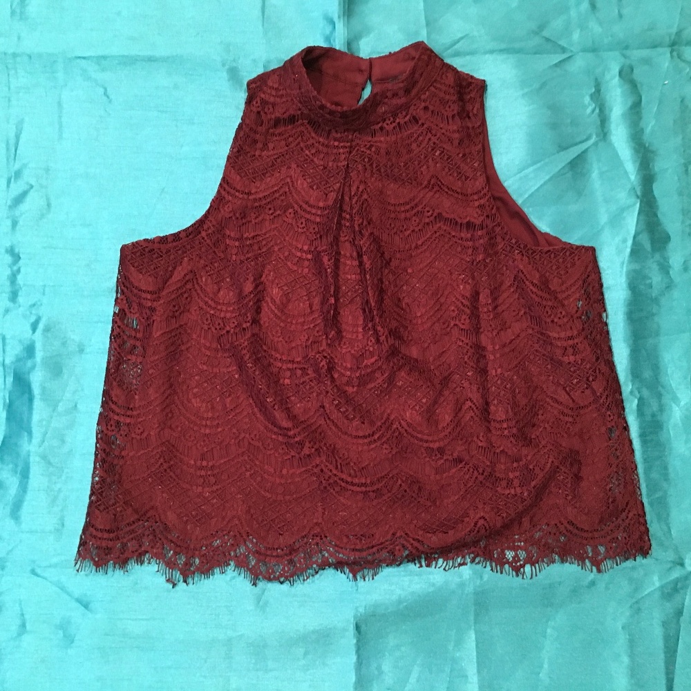 Sleeveless knit top